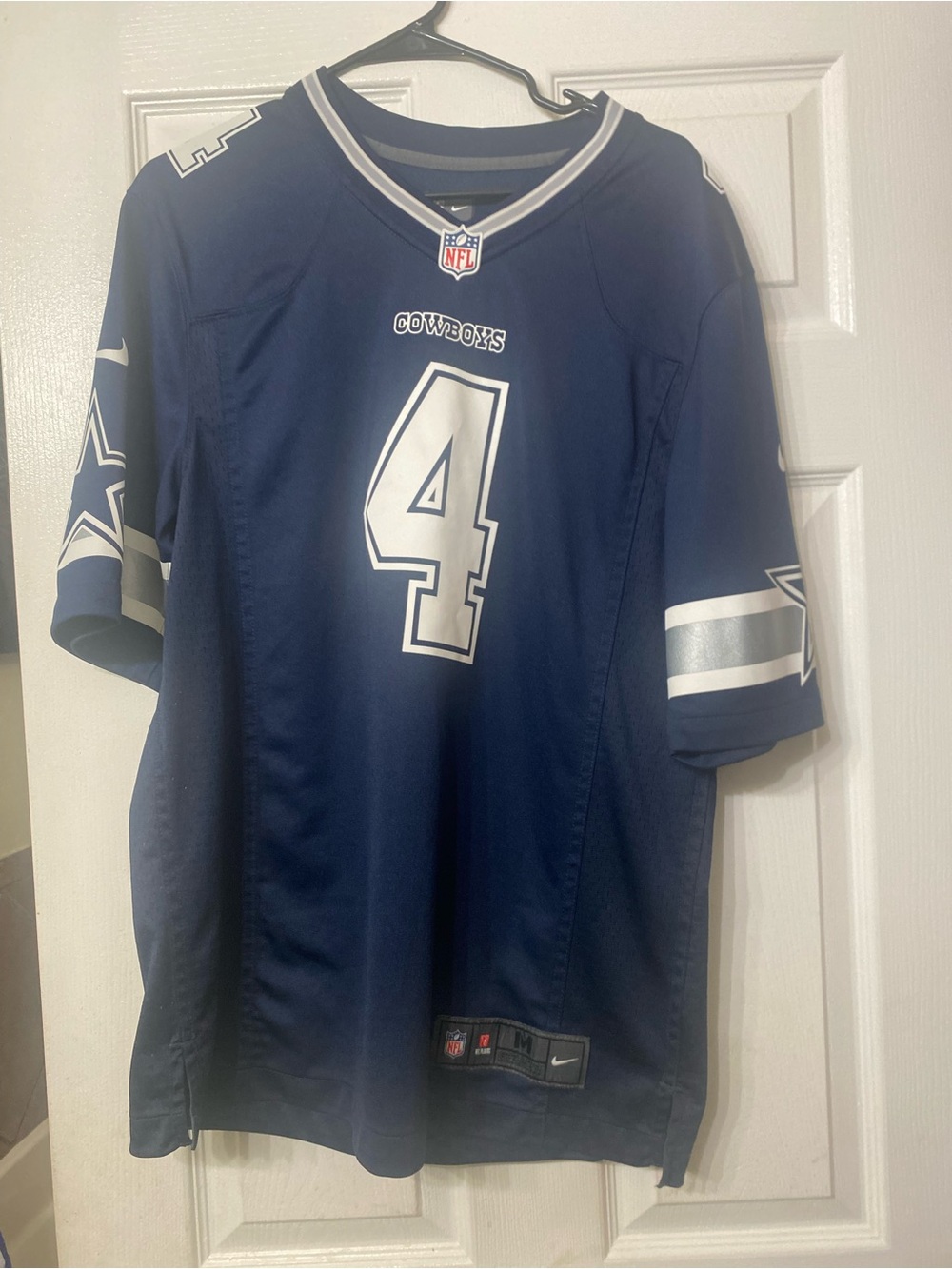 Nike Dallas Cowboys Navy Football Jersey #4